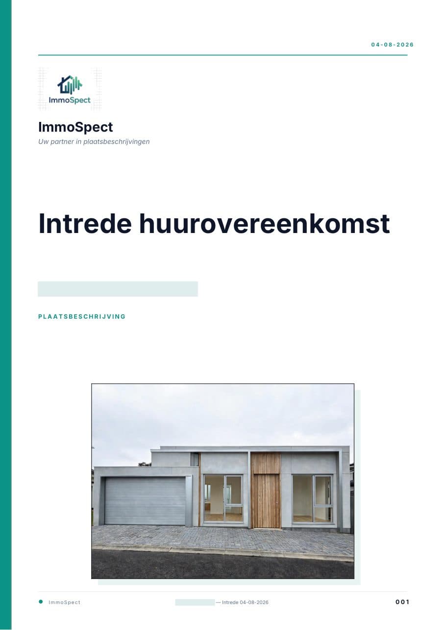 Coverpagina van het voorbeeldrapport met pandfoto